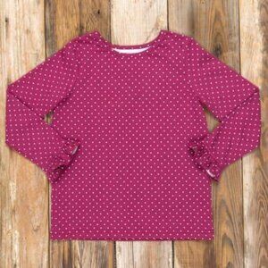Eleanor Rose 3/4 Polka Dot Top
